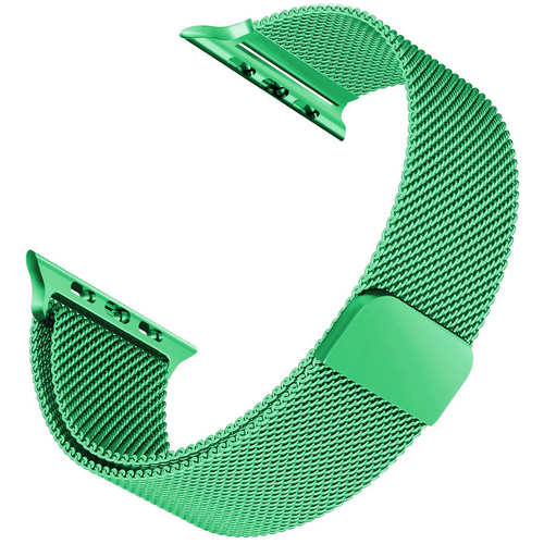 Microsonic Apple Watch SE 2022 40mm Milanese Loop Kordon Yeşil