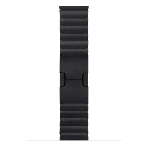 Microsonic Apple Watch SE 2022 44mm Kordon Link Bracelet Band Siyah