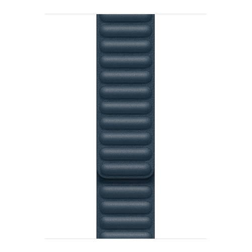 Microsonic Apple Watch SE 40mm Kordon Leather Link Band Lacivert