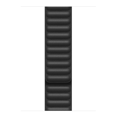 Microsonic Apple Watch SE 40mm Kordon Leather Link Band Siyah