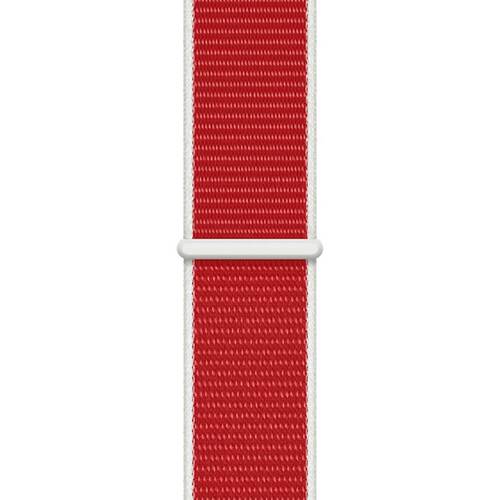 Microsonic Apple Watch Series 3 38mm Hasırlı Kordon Woven Danimarka International Collection Spor Loop