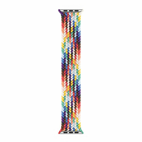 Microsonic Apple Watch Series 3 38mm Kordon, (Small Size, 127mm) Braided Solo Loop Band Pride Edition