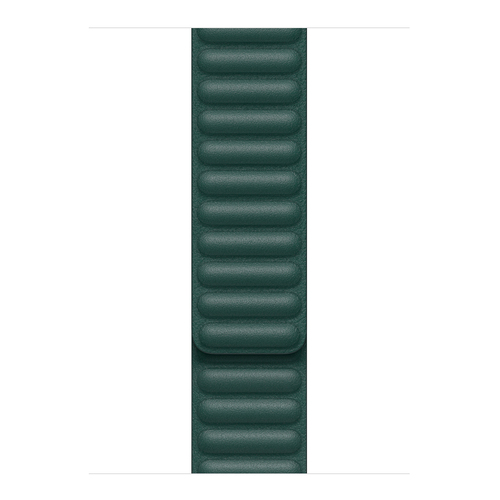 Microsonic Apple Watch Series 6 40mm Kordon Leather Link Band Koyu Yeşil