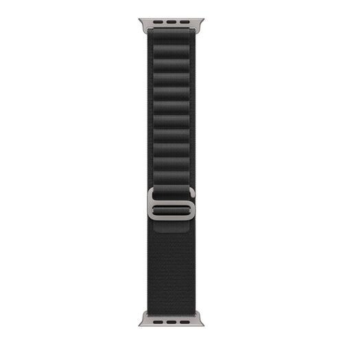 Microsonic Apple Watch Series 8 45mm Kordon Alpine Loop Siyah
