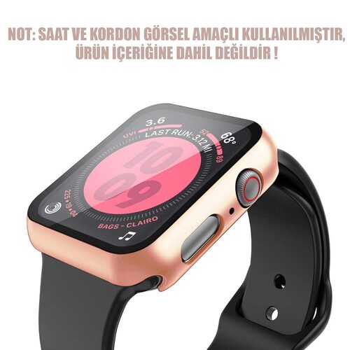 Microsonic Apple Watch Ultra 2 Kılıf Matte Premium Slim WatchBand Rose Gold