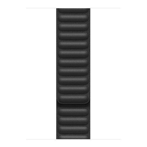 Microsonic Apple Watch Ultra 2 Kordon Leather Link Band Siyah