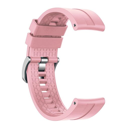 Microsonic Honor Watch GS Pro Kordon, Silicone RapidBands Rose Gold