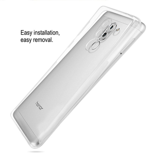 Microsonic Huawei GR5 2017 (Honor 6X) Kılıf Transparent Soft Beyaz