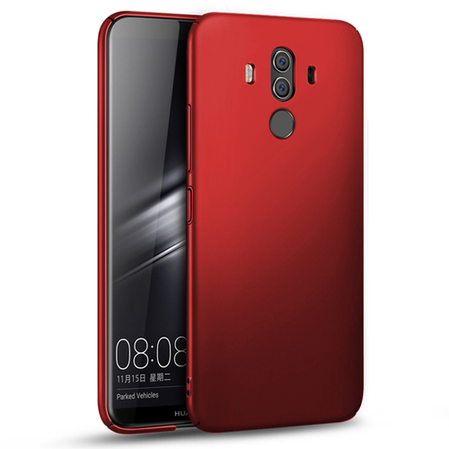 Microsonic Huawei Mate 10 Pro Kılıf Premium Slim Kırmızı