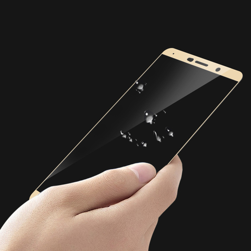Microsonic Huawei Mate 10 Tam Kaplayan Temperli Cam Ekran koruyucu Kırılmaz Film Siyah
