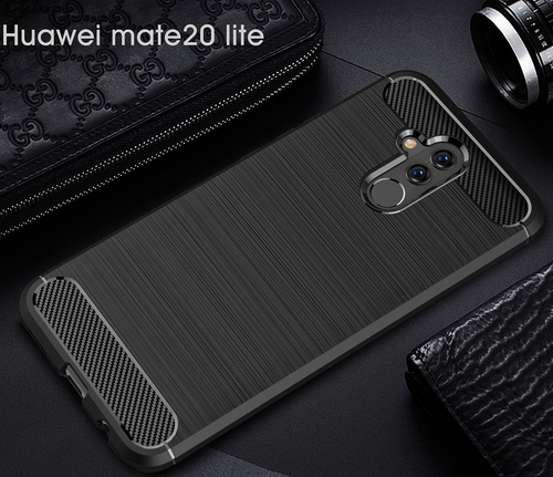 Microsonic Huawei Mate 20 Lite Kılıf Room Silikon Siyah