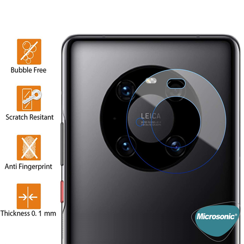 Microsonic Huawei Mate 40 Pro Kamera Lens Koruma Camı