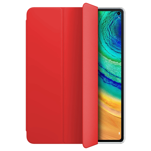 Microsonic Huawei MatePad Pro 10.8'' Kılıf Slim Translucent Back Smart Cover Kırmızı