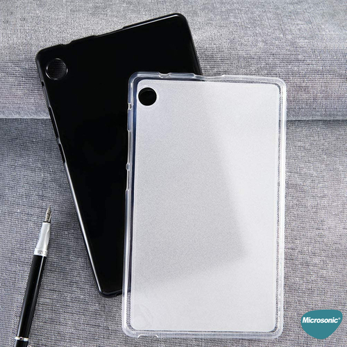Microsonic Huawei MatePad T8 8'' Kılıf Transparent Soft Beyaz
