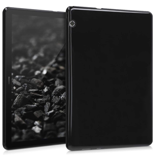 Microsonic Huawei MediaPad T5 10'' Kılıf Transparent Soft Siyah