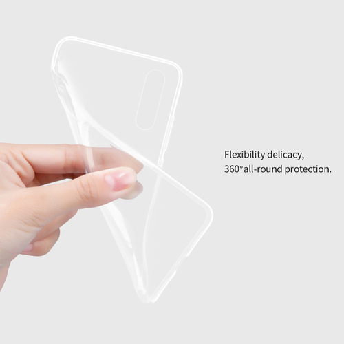 Microsonic Huawei P20 Pro Kılıf Transparent Soft Beyaz