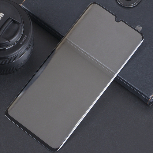 Microsonic Huawei P30 Lite Tam Kaplayan Temperli Cam Ekran koruyucu Siyah