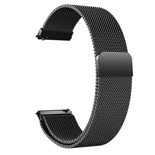 Microsonic Huawei Watch 4 Milanese Loop Kordon Siyah