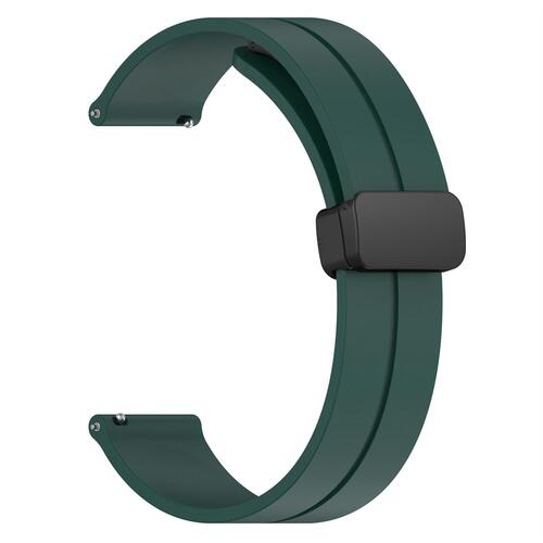 Microsonic Huawei Watch GT3 46mm Kordon Ribbon Line Koyu Yeşil