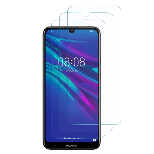 Microsonic Huawei Y7 Prime 2019 Ekran Koruyucu Nano Cam (3'lü Paket)