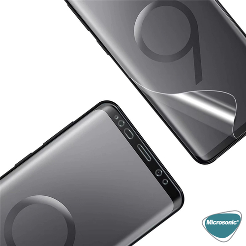 Microsonic Huawei Y9S Ön + Arka Kavisler Dahil Tam Ekran Kaplayıcı Film