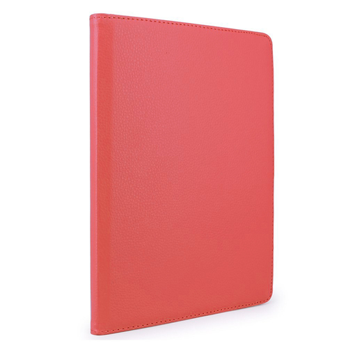 Microsonic iPad Pro 9.7 Kılıf 360 Dönerli Stand Deri Kırmızı