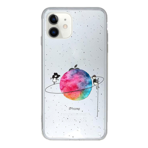 Microsonic iPhone 11 (6.1'') Desenli Kılıf Gezegen