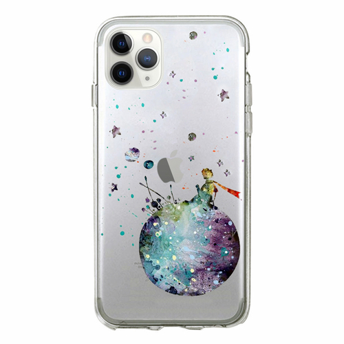 Microsonic iPhone 11 Pro (5.8'') Desenli Kılıf Küçük Prens Mavi