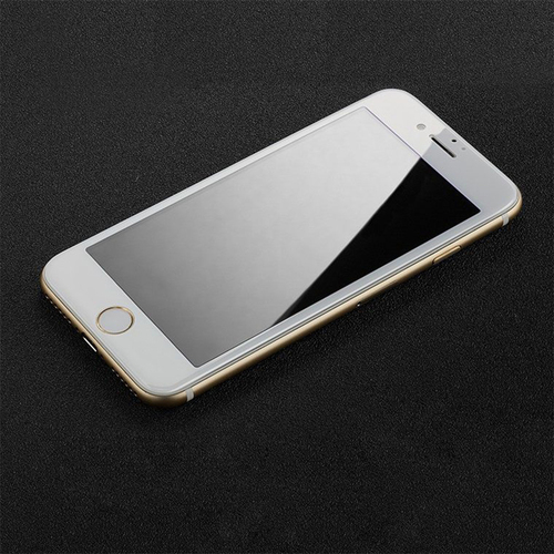 Microsonic iPhone 7 3D Kavisli Temperli Cam Full Ekran koruyucu Kırılmaz Film Siyah