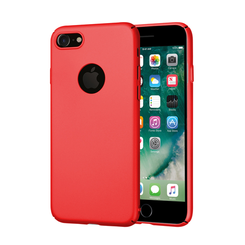 Microsonic iPhone 7 Kılıf  Premium Slim Kırmızı