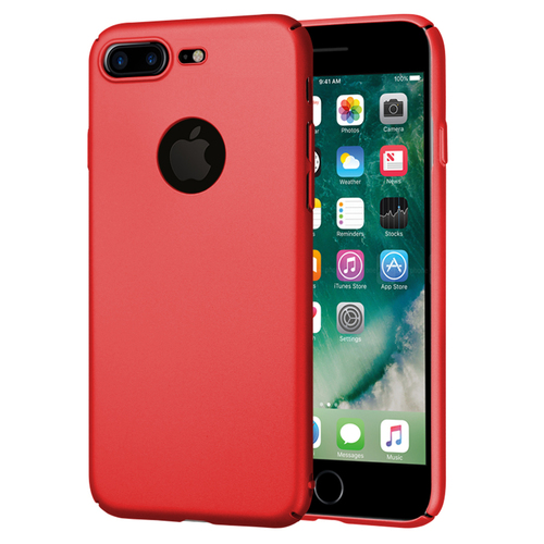 Microsonic iPhone 8 Plus Kılıf  Premium Slim Kırmızı