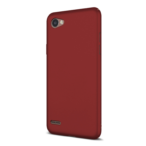 Microsonic LG Q6 Kılıf Premium Slim Kırmızı