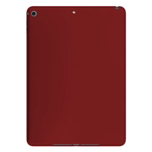 Microsonic Matte Silicone Apple iPad Air (A1474-A1475-A1476) Kılıf Kırmızı
