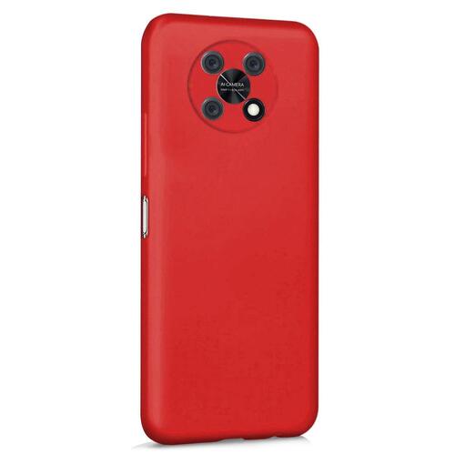 Microsonic Matte Silicone Huawei Nova Y90 Kılıf Kırmızı