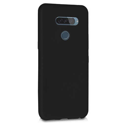 Microsonic Matte Silicone LG K50s Kılıf Siyah