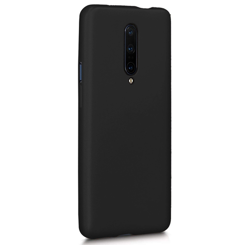 Microsonic Matte Silicone OnePlus 7 Pro Kılıf Siyah