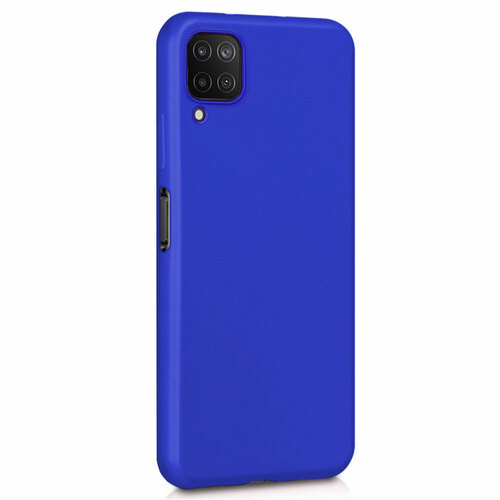 Microsonic Matte Silicone Samsung Galaxy M12 Kılıf Mavi