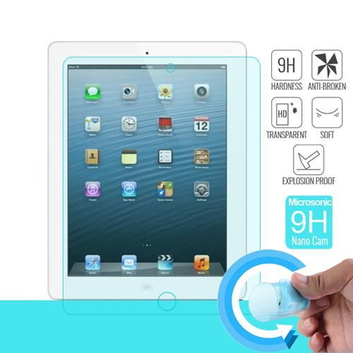 Microsonic Nano Cam Ekran koruyucu Apple iPad 2 & iPad 3 & iPad 4 Kırılmaz film