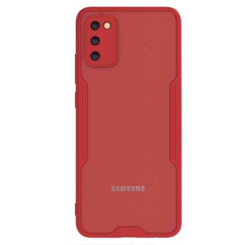 Microsonic Samsung Galaxy A02S Kılıf Paradise Glow Kırmızı