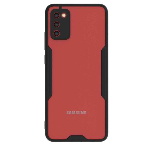 Microsonic Samsung Galaxy A02S Kılıf Paradise Glow Siyah