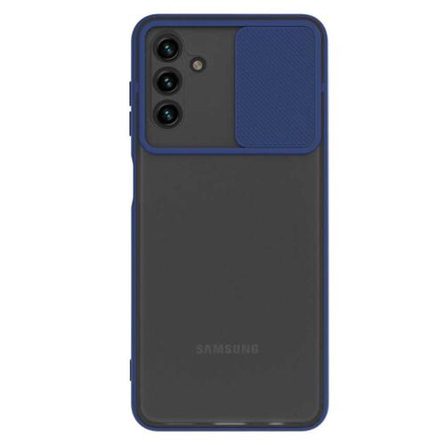 Microsonic Samsung Galaxy A13 Kılıf Slide Camera Lens Protection Lacivert