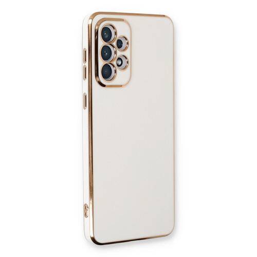Microsonic Samsung Galaxy A33 5G Kılıf Olive Plated Beyaz