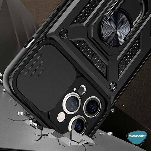 Microsonic Samsung Galaxy A34 Kılıf Impact Resistant Siyah
