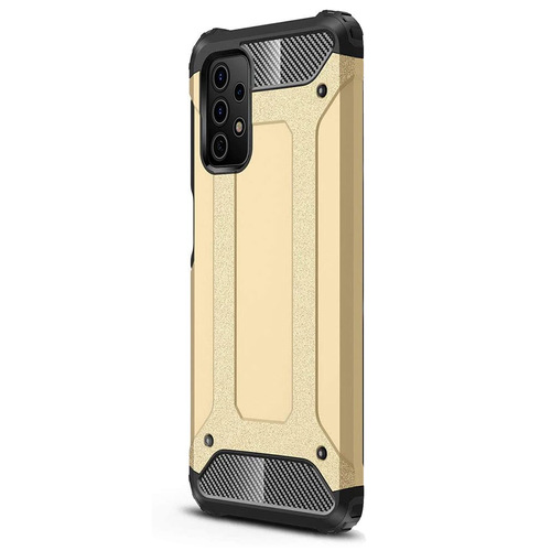 Microsonic Samsung Galaxy A52s Kılıf Rugged Armor Gold