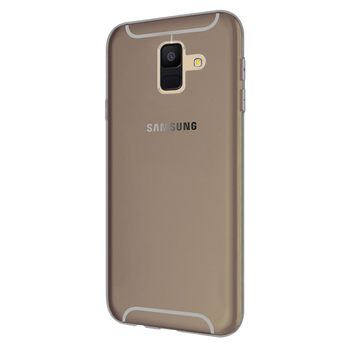 Microsonic Samsung Galaxy A6 2018 Kılıf Transparent Soft Siyah