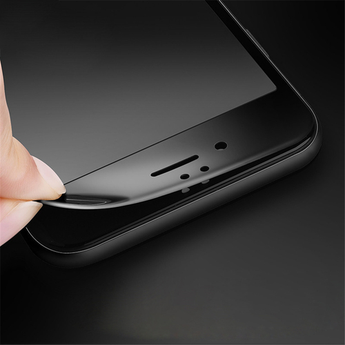 Microsonic Samsung Galaxy A7 2017 3D Kavisli Temperli Cam Ekran koruyucu Kırılmaz Film Siyah