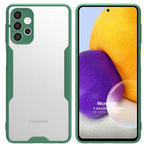 Microsonic Samsung Galaxy A72 Kılıf Paradise Glow Yeşil