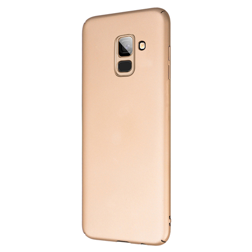 Microsonic Samsung Galaxy A8 Plus 2018 Kılıf Premium Slim Gold