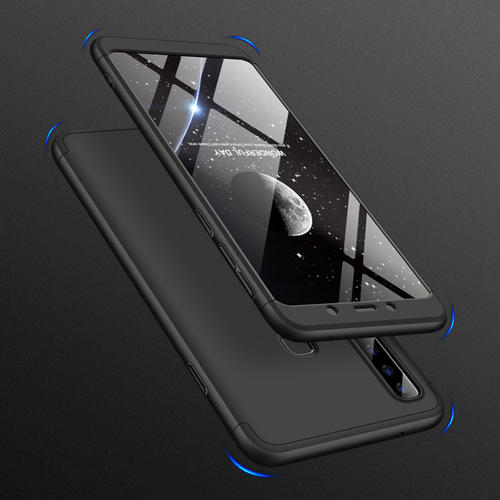 Microsonic Samsung Galaxy A9 2018 Kılıf Double Dip 360 Protective Lacivert