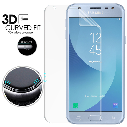 Microsonic Samsung Galaxy J3 Pro Ön + Arka Kavisler Dahil Tam Ekran Kaplayıcı Film